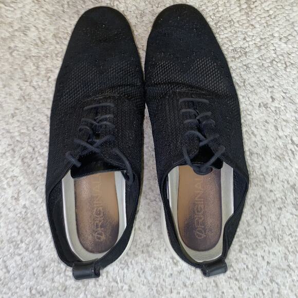 Cole Haan Shoes Mens 10.5 M ØriginalGrand Wingtip Oxford Black Casual C27959 main image 3